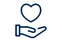 Kindness value icon